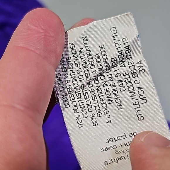 Athletic works XXL purple athletic tank top - Picture 6 of 6